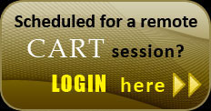 If you are scheduled for a remote cart session, please login here